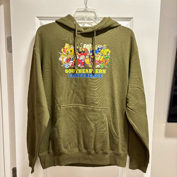 Vintage SEC Mascot Sweatshirt NEW Vintage Southeastern Conference Sweatshirt - Picture 1 of 1